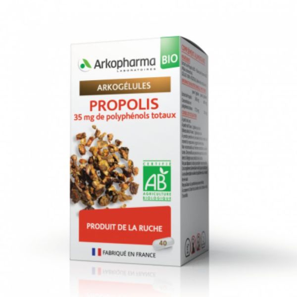 Arkogélules Propolis Bio 40 gélules