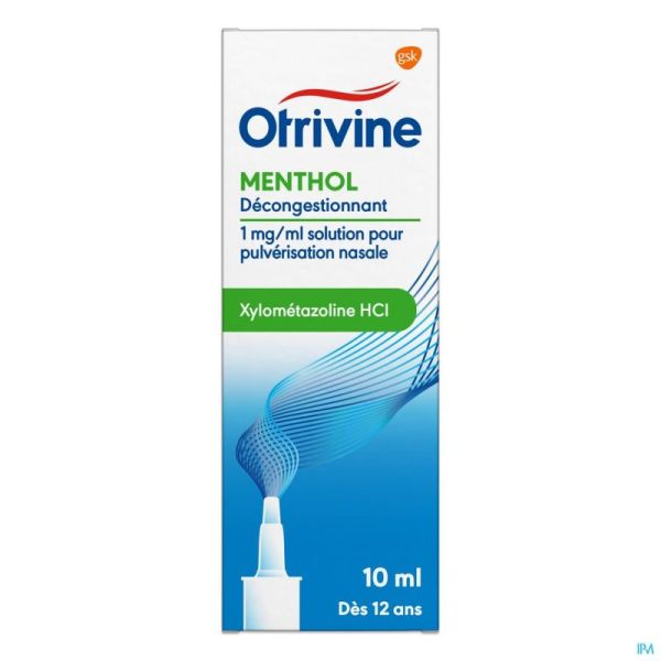 Otrivine Menthol Microdos 10 Ml