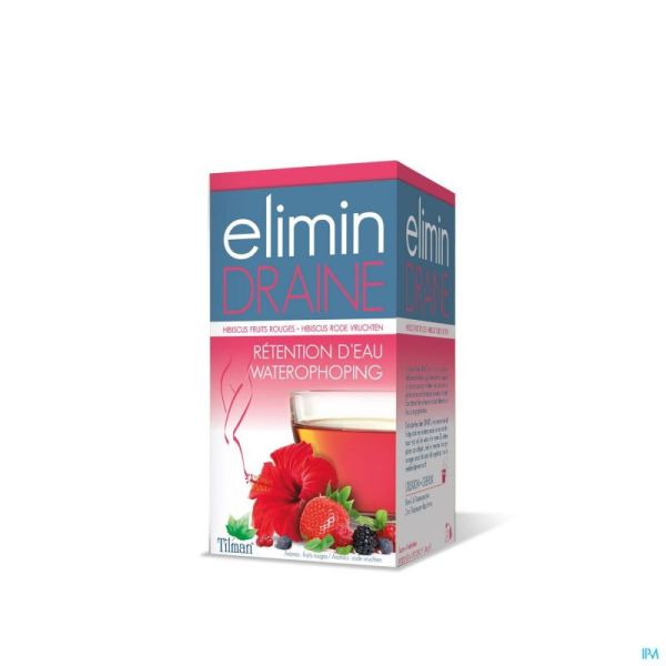 Elimin Draine Fruits Rouges Tea Bags 20