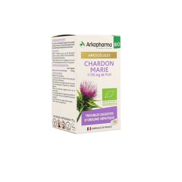 Arkogélules Chardon Marie Bio 150 gélules