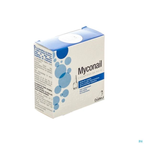 Myconail 80 Mg/G Vernis Ongles Medical Fl 6,6 Ml