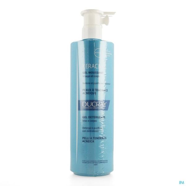 Ducray Keracnyl Gel Moussant       400 Ml